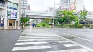 メンズリゼの心斎橋院の四ツ橋駅の道のり３画像