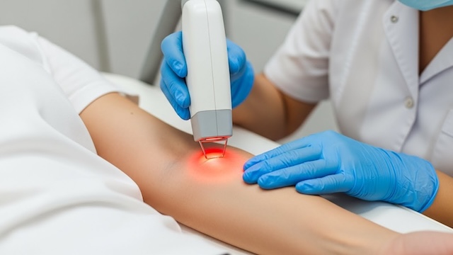 メンズリゼの医療脱毛施術画像